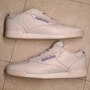 Reebok Exfit lo clean vintate white size 10